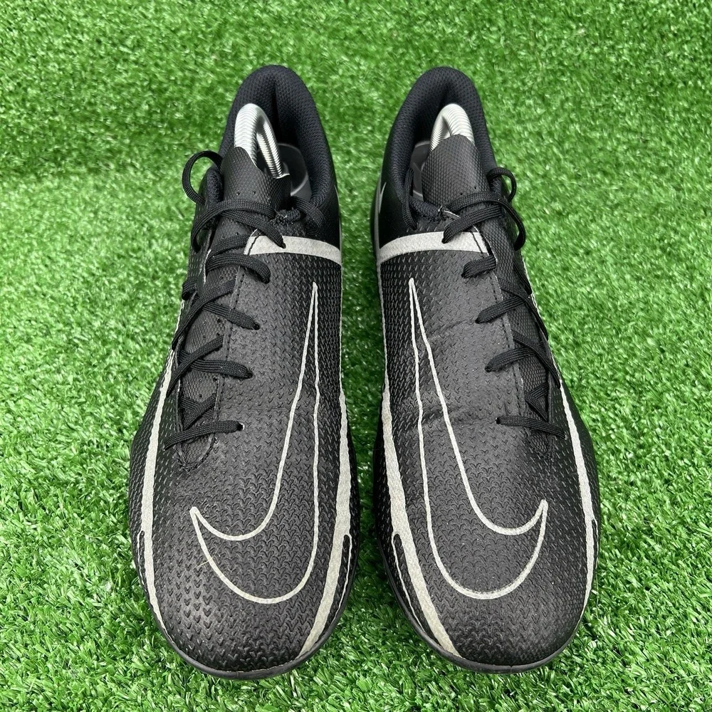 Nike Phantom GT2 Club Mg Soccer Cleats Black Iron Grey DA5640-004‎ Men's 9 Boots